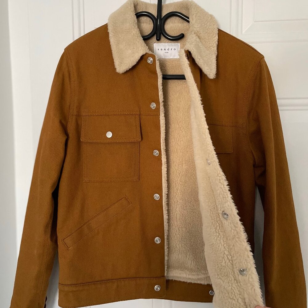 Sandro Sherpa Jacket - Picture 2 of 3